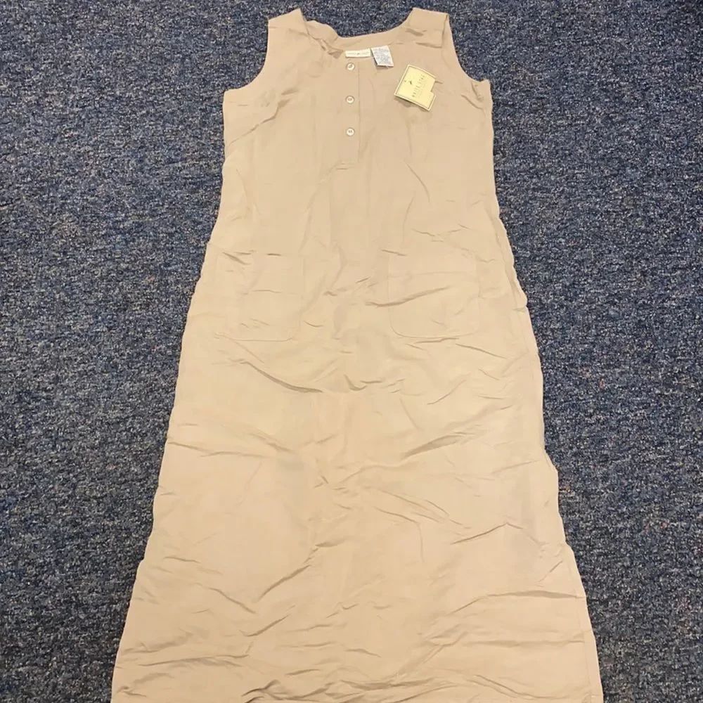 White Stag Long Khaki Dress sz. S NWT